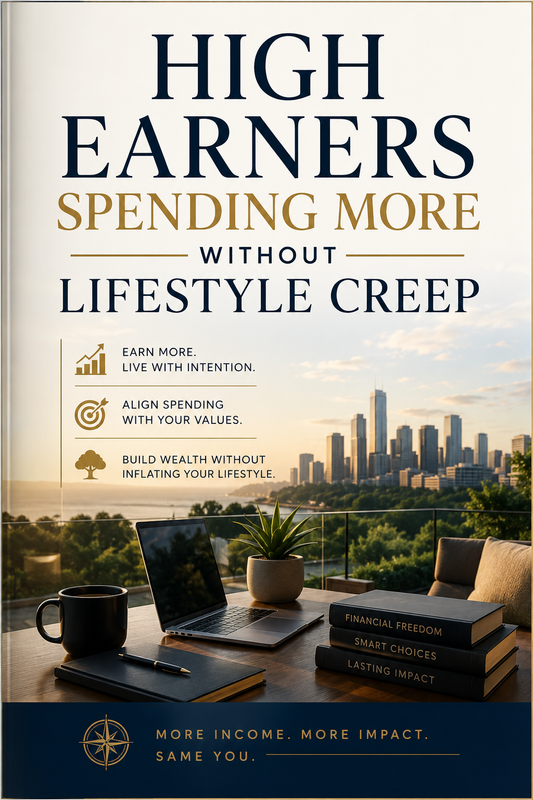 High Earners Spending More Without Lifestyle Creep E-Book