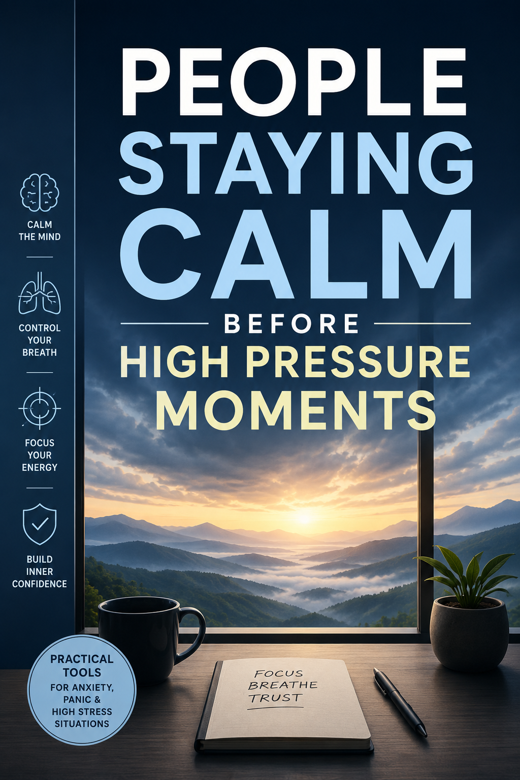 Staying calm in high pressure moments