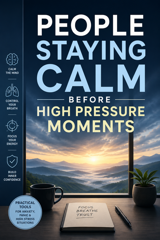 Staying calm in high pressure moments
